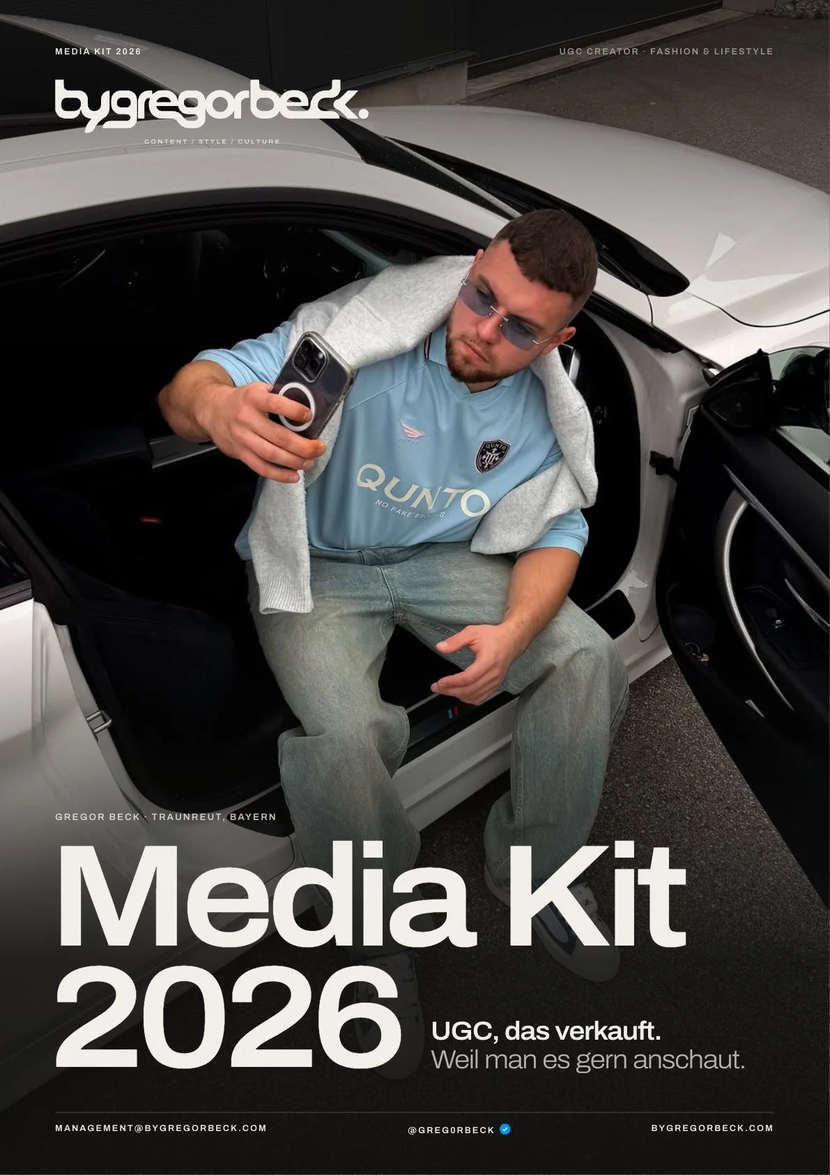 Media Kit 2026, Titelseite