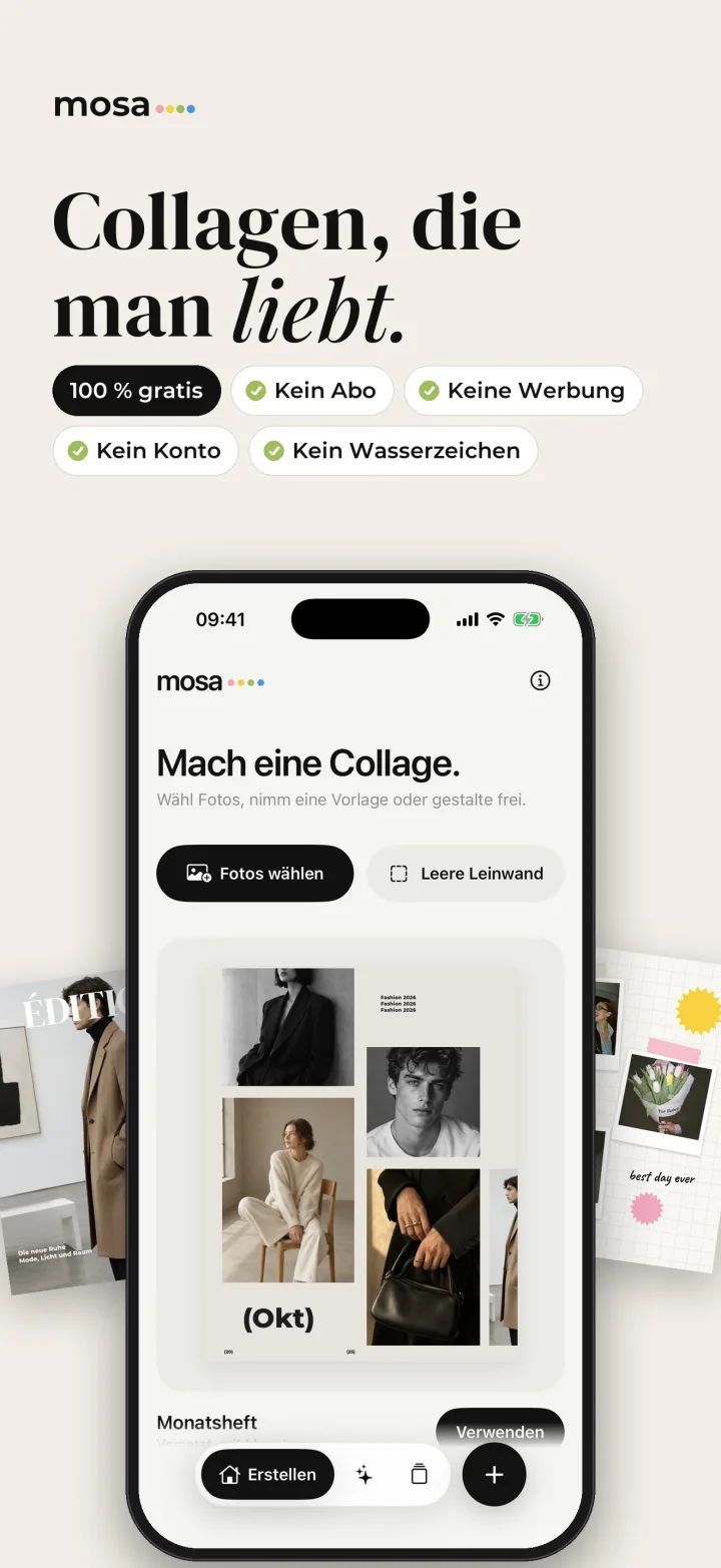 App-Store-Bild: Collagen, die man liebt